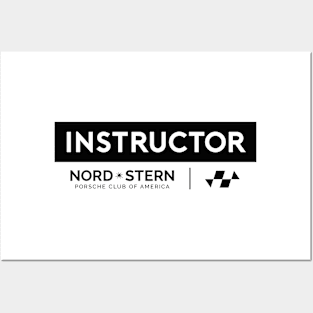 Instructor - Black Logo Posters and Art